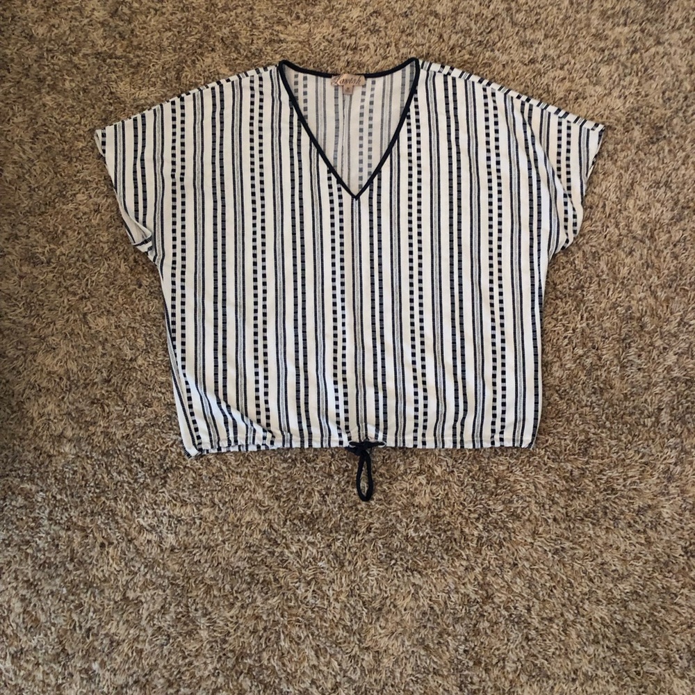 V-neck shirt
